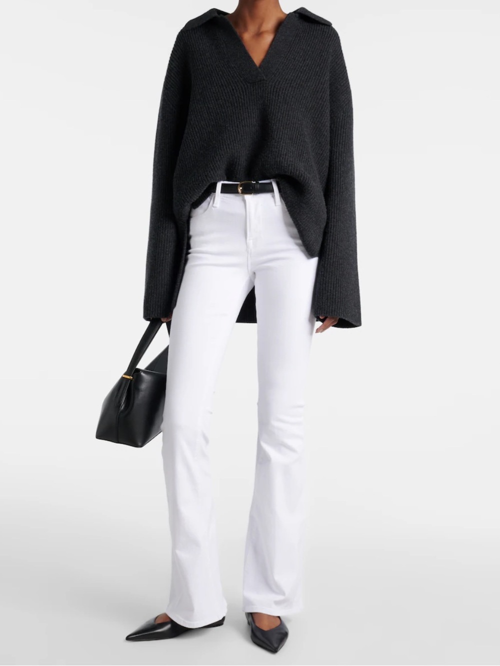 Frame $295 Le High Flare high-rise flared jeans